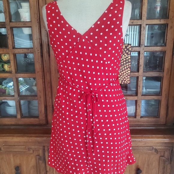 Princess Polly Red Polka Dot Mini Dress - Picture 6 of 10